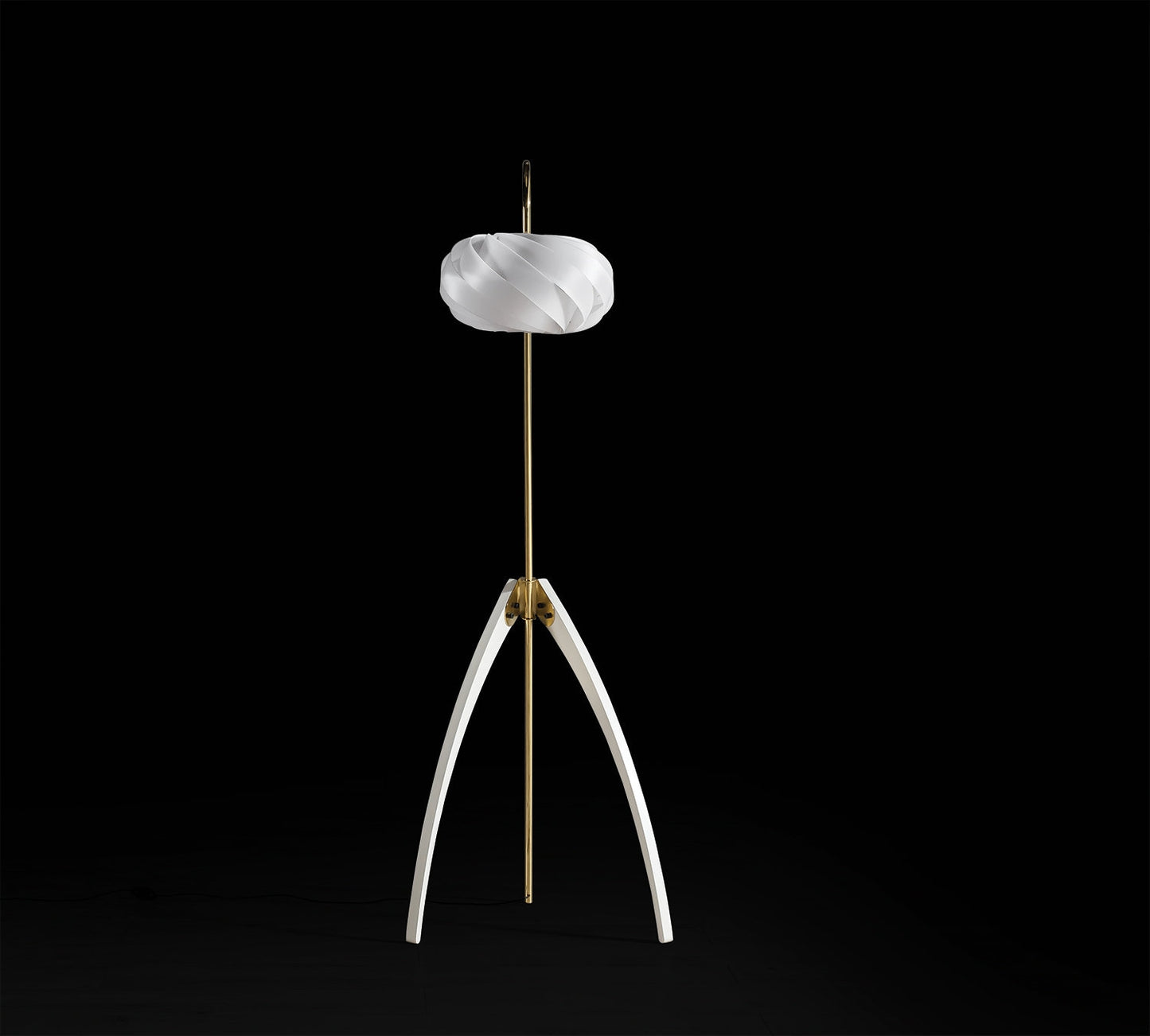 Floor lamp | Mid Century Modern | Luxury Chandelier | Gold Floor light | Modern decor | White Chandelier | Standing Lamp | Tripod light